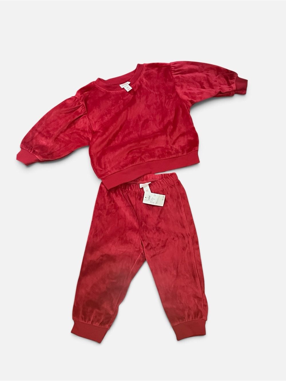 Cat & Jack Velour Baby Set 18M